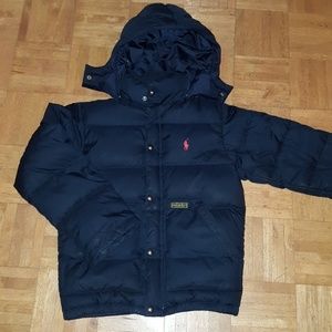 Kids Ralph Lauren Polo Down Jacket w/Hpod